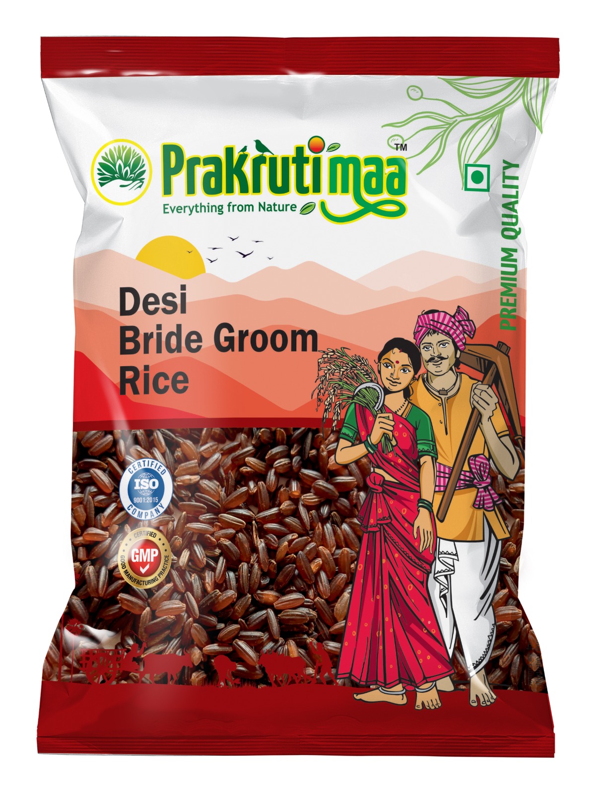 1125 Prakrutimaa Bride & Groom Rice