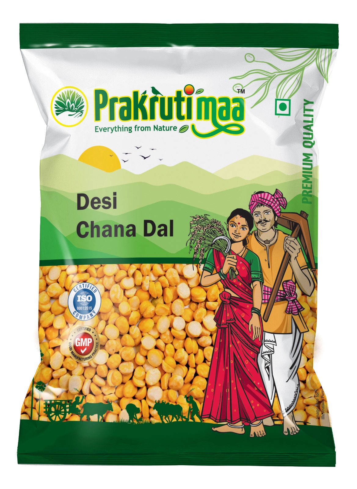 2125 Prakrutimaa Chana Dal Premium