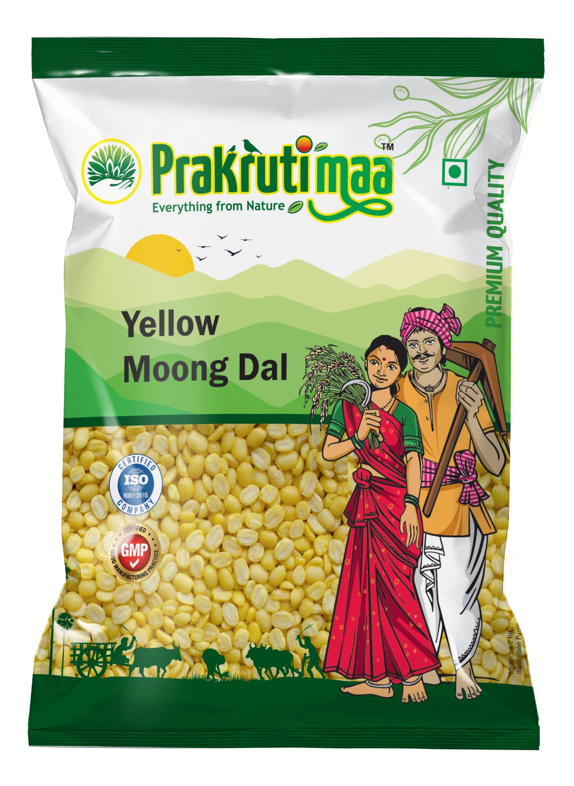 2123 Prakrutimaa Yellow Moong Dal